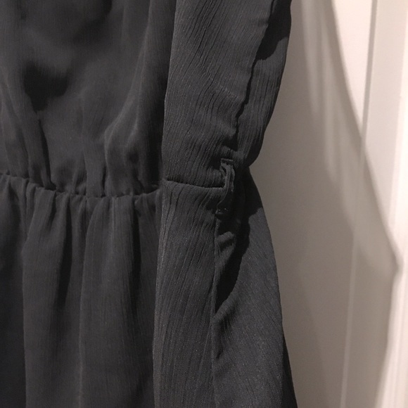 Dex Black Beaded Detail Blouson Dress - Picture 4 of 12